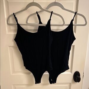 Express ribbed bodysuits
